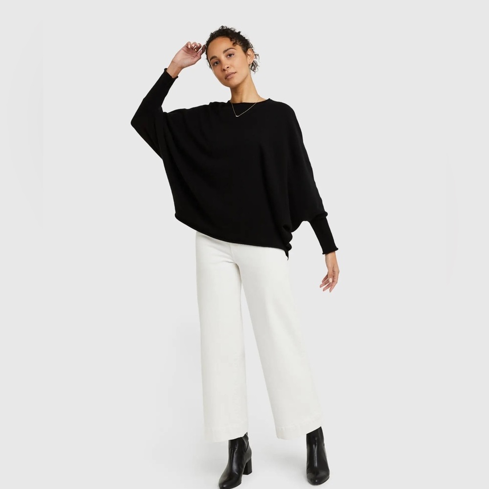 Quince - Mongolian Cashmere Batwing Sweater - One Size